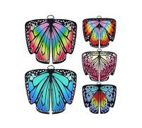 (Colorful) Halloween cloak rotating butterfly shawl decorative butterfly cloak European and American belly dance color big butterfly wings