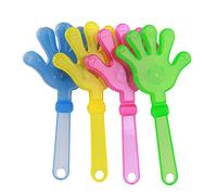 Colorful Hand Clapper Concert Party Cheering Props Children Clap Your Hands Small Hands Clapping Light Up Toy Hand Clappers Noisemakers Clapper Party Favor Clappers Bulk Light Up for Sporting