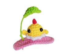 Colorful Hand Crochet Baby Hair Clip for Babies 0-2, Chicken