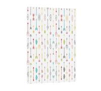 Colorful Hand Drawn Art with Boho Style Arrows patterned signage, indoor and outdoor wall decoration, suitable for parties, bedrooms, and porches.