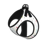 Colorful Hand Drawn Art With Boho Style Arrows Print Harness Leash Set For Cat Dog, Reflective Adjustable Escape-Proof Vest Lead With Soft Breathable Mesh, For Small Pets And Kitten Puppy