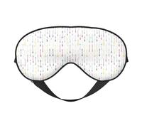 Colorful Hand Drawn Art with Boho Style Arrows Sleep Mask Night's Sleep Soft Eye Mask Adjustable Strap Works Nap Position Sleeping Aid