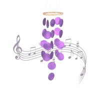 Colorful Hand Painted Sea Shell Music Box 12.5cm Home Garden Outdoor Beach Memorial Gift Relaxing Artistic Atmosphere