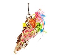 Colorful Hanging Parrot Bird Molar Toy Articles Bites Pet For Training Swing Biting Chewing Hanging Grass Chewing