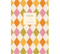 Colorful Harlequin Notebook: A5 Lined Journal Notebook
