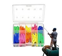 Colorful Hooks Tubes, Stable and Portable Coloured Tube with Storage Box | Carp Mounting Kit for River, Lake, Pond, Stream, Shallow Areas, Freshwater and Sea