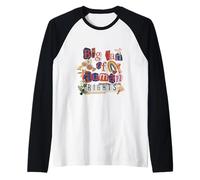 Colorful Human Rights Activism Vintage Retro Design Raglan Baseball Tee