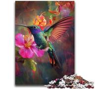 Colorful Hummingbird 2000 Pieces Jigsaw Puzzle For Adults Teens,Help The Brain Exercise Addictive Toys to Cultivate Patience Great Gift (70X100cm)