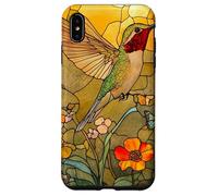 Colorful Hummingbird Feeding on Petals Case for iPhone XS Max