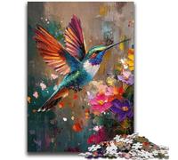 Colorful Hummingbird Jigsaw Puzzles for Adults 2000 Pieces,Help The Brain Exercise Addictive Toys to Cultivate Patience Great Gift (70X100cm)
