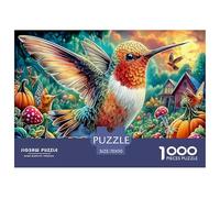 Colorful Hummingbirds 1000 Piece Jigsaw Puzzle for Adults - A Great Gift Idea for Men & Women, Challenging Wall Art for Home Decoration 70x50cm/1000pcs