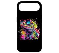 Colorful iguana in watercolors Case for iPhone Air