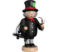 Colorful Incense Smoker Sweeper HxWxD = 21x12x10Cm New Rauchmann Incense Figure