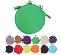 Colorful Indoor/Outdoor Chair Pads Round Seat Cushions Garden Patio Home Cushions - Diameter 30cm/11.2inch,Patio Furniture Cushion Cover,Round Seat Garden Pads