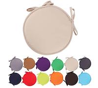 Colorful Indoor/Outdoor Chair Pads Round Seat Cushions Garden Patio Home Cushions - Diameter 30cm/38cm,Patio Furniture Cushion Cover,Round Seat Garden Pads