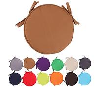 Colorful Indoor/Outdoor Chair Pads Round Seat Cushions Garden Patio Home Cushions - Diameter 38cm/14.9inch,Patio Furniture Cushion Cover,Round Seat Garden Pads