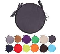Colorful Indoor/Outdoor Chair Pads Round Seat Cushions Garden Patio Home Cushions - Diameter 38cm/14.9inch,Patio Furniture Cushion Cover,Round Seat Garden Pads