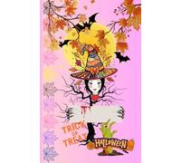 Colorful Inside Halloween Trick or Treat: The colorful Inside halloween trick or treat is designed on the notebook with halloween theme. Thin lines on ... 80 colorful pages. Cover Finish: Matte.