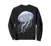 Colorful Jellyfish Ocean Animal Abstract Art Sweatshirt