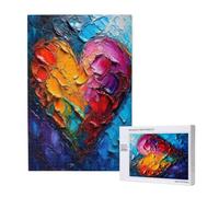 Colorful Jigsaw Puzzles for Adults 5000, Love Large Wooden Puzzles for Adults, Funny/Difficult/Impossible/Challenging Decompression Games, As a Birthday for Women and Men 2T-1618