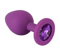 Colorful Joy Jewel Plug Purple Medium