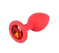 Colorful Joy Jewel Plug Red Small