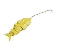 Colorful Koi Fish Wind Chimes for Creating a Peaceful Outdoor Environment (grass green)