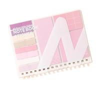 Colorful Label Writing Notepad and Sticky Notes Combo Student Expert File Management Student Research Sticky Notes