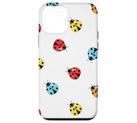 Colorful Ladybug Pattern Case for Cute Insect Art gift Case for iPhone 12 mini