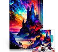 Colorful LandscapeJigsaw Puzzles for teenagers 1000 Pieces Hand speed competition Wall Decoration Unique Birthday and Xmas Gifts 38x26cm