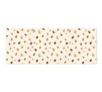 Colorful Leaf Wrapping Paper 2 Pack Fall Maple Leaves Waterproof Tear-Resistant PP Craft Paper for Christmas Thnaksgiving Birthdays Holiday Presents Decorations