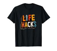 Colorful Life Hacks Emblem T-Shirt