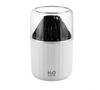 Colorful Light Humidifier with 300ML Capacity, Perfect for Creating a Relaxing Atmosphere Anywhere (White)