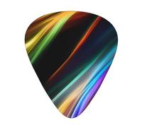 Colorful Lines Art Print 12pcs Guitar Cubes for Guitar and Ukulele, Unique Guitar Gift