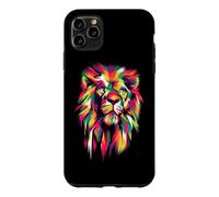 Colorful Lion Head - King of Beasts - Lion Head Case for iPhone 11 Pro Max