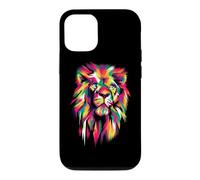 Colorful Lion Head - King of Beasts - Lion Head Case for iPhone 12/12 Pro