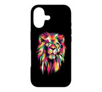 Colorful Lion Head - King of Beasts - Lion Head Case for iPhone 17