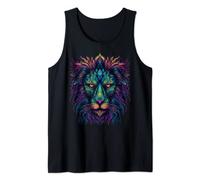 Colorful Lion | Psychedelic Art Trippy Hippie Men Women Tank Top