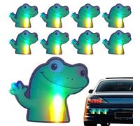 Colorful Lizards Sticker, 9PCS Vinyl Lizard Lizardlizard Meme Stickers, Funny Lizards Car Sticker and Decal Set, 2025 Novelty Lizard Lizardlizard Meme Suitcase Laptop Stickers, for Kids & Adults
