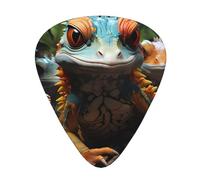 Colorful Lizards Wear-resistant guitar picks for guitar, bass, electric guitar, ukulele, thin, medium, heavy, 12-piece guitar picks
