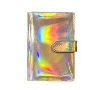 Colorful Loose-Leaf Notebook Creative Simple Notepad-Magic Rose Gold (Single Shell)