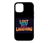 Colorful Lost but Laughing Speech Costume Case for iPhone 12/12 Pro
