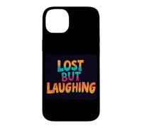 Colorful Lost but Laughing Speech Costume Case for iPhone 14 Plus