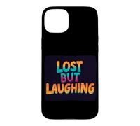 Colorful Lost but Laughing Speech Costume Case for iPhone 15 Plus