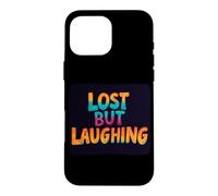 Colorful Lost but Laughing Speech Costume Case for iPhone 16 Pro Max