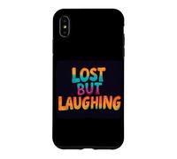 Colorful Lost but Laughing Speech Costume Case for iPhone XS Max