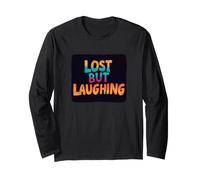 Colorful Lost but Laughing Speech Costume Long Sleeve T-Shirt