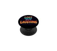 Colorful Lost but Laughing Speech Costume PopSockets Adhesive PopGrip