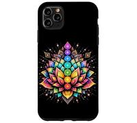 Colorful Lotus Chakra Mandala Spiritual Yoga Meditation Case for iPhone 11 Pro Max