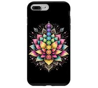 Colorful Lotus Chakra Mandala Spiritual Yoga Meditation Case for iPhone 7 Plus/8 Plus